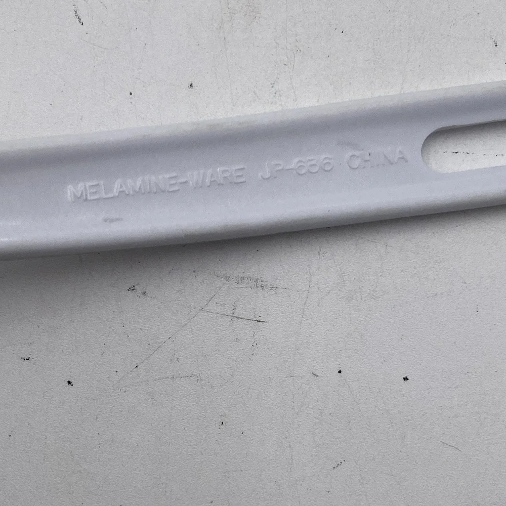 Melamine Ware JP-636 Slotted‎ Serving Spoon Kitchen Utensil Cooking Tool LNC